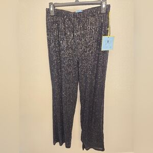 NWT CeCe Black Sequin Women's Pants